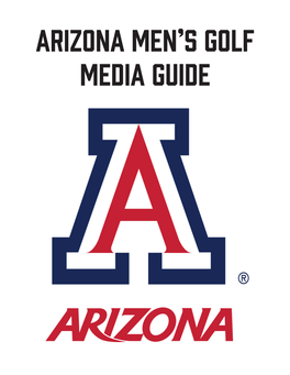 Arizona Men's Golf MEDIA GUIDE