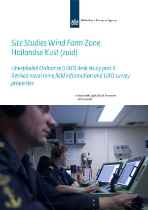 Site Studies Wind Farm Zone Hollandse Kust (Zuid)