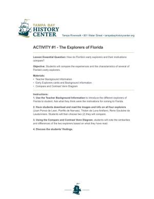 The Explorers of Florida