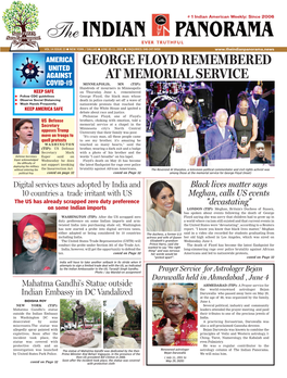 George Floyd Remembered at Memorial Service