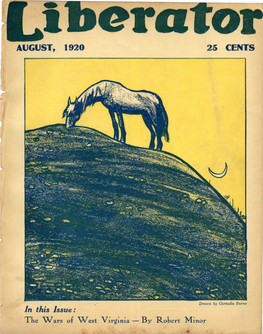 AUGUST, 1920 25 CENTS in This Issue