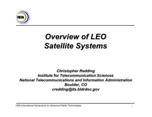 Overview of LEO Satellite Systems