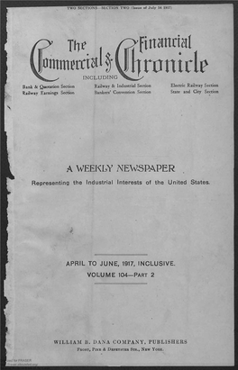 April to June, 1917, Inclusive : Index to Volume