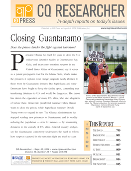 CQR Closing Guantanamo
