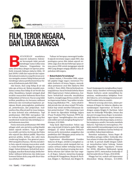 Film, Teror Negara, Dan Luka Bangsa