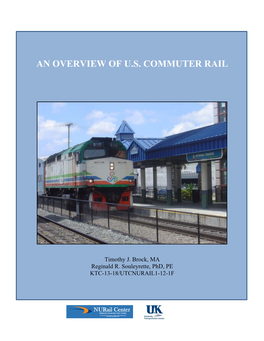 An Overview of U.S. Commuter Rail