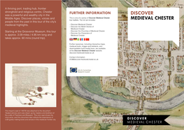 Discover Medieval Chester Tour Leaflets
