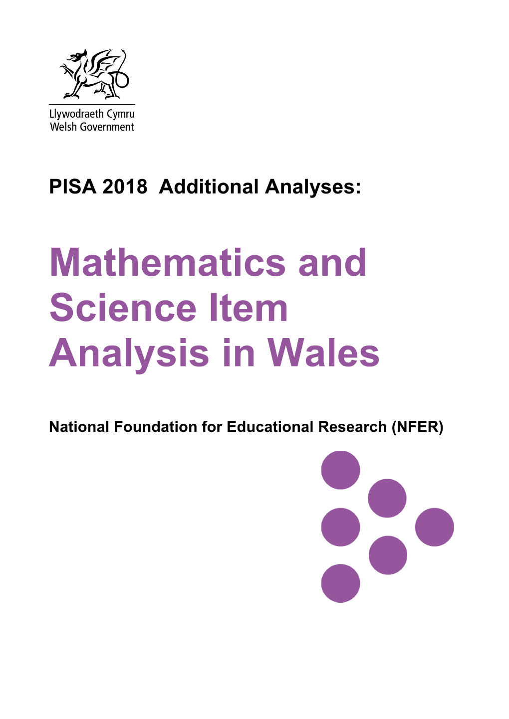 Mathematics and Science Item Analysis in Wales