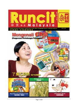 Of 59 Runcit Malaysia Magazine Issue 14 Tinjauan Runcit