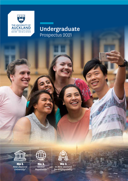 University of Auckland Undergraduate Prospectus 2022.Pdf