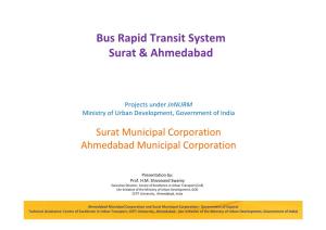 Bus Rapid Transit System Surat & Ahmedabad