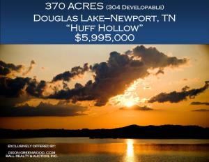 Douglas Lake—Newport, TN “Huff Hollow” $5,995,000