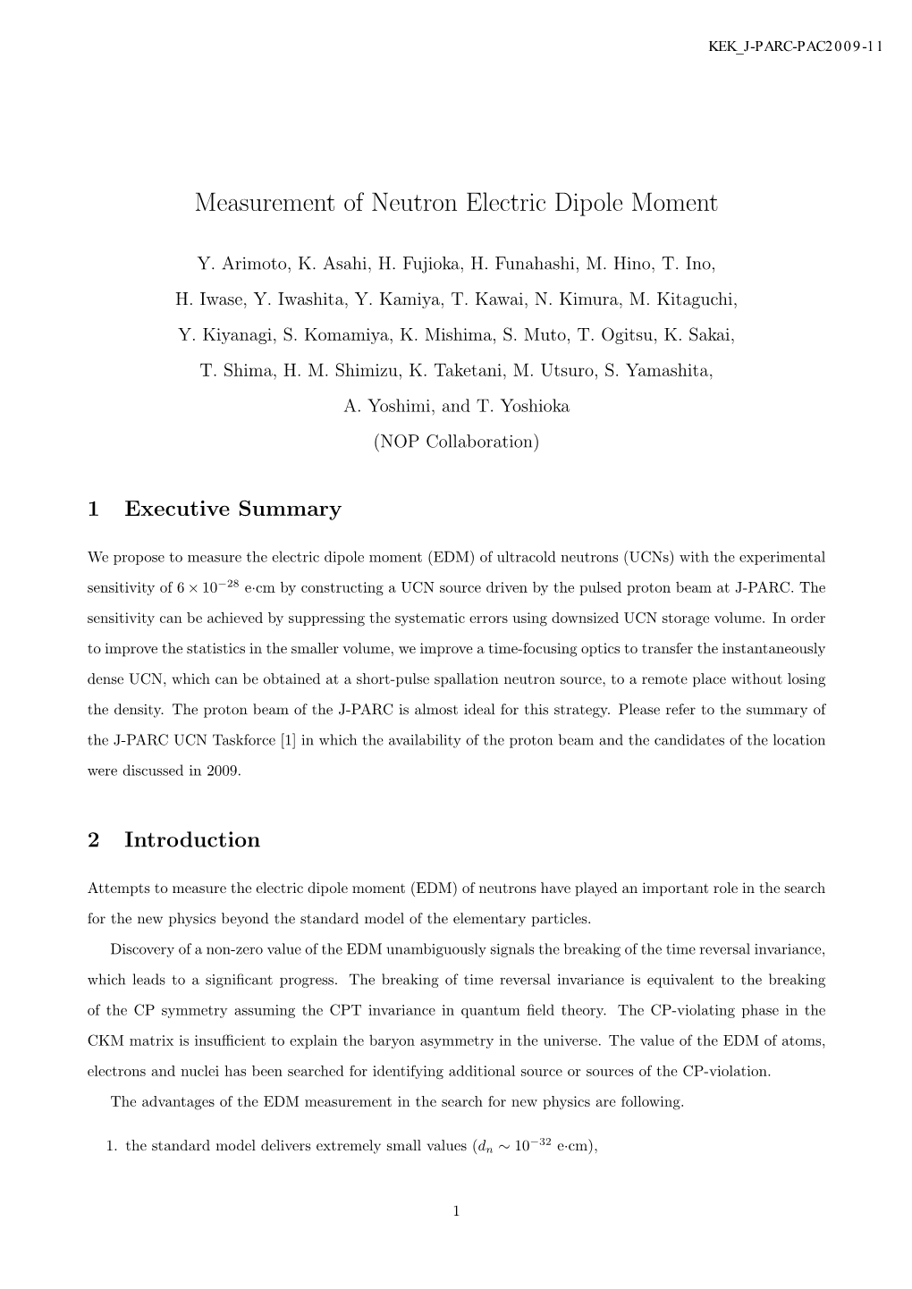 Measurement of Neutron Electric Dipole Moment