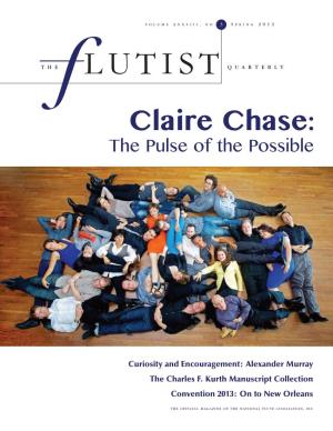 Claire Chase: the Pulse of the Possible