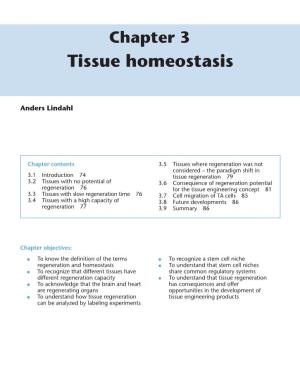 Tissue Homeostasis