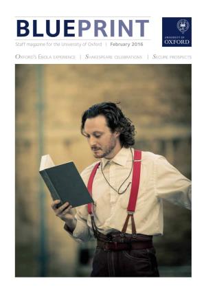 Staff Magazine for the University of Oxford | February 2016