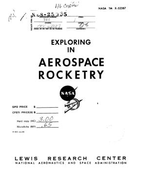 A Eros Pace Rocketry