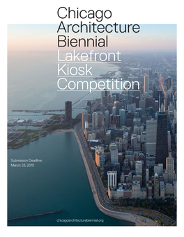 Chicago Architecture Biennial Lakefront Kiosk Competition