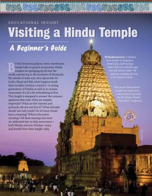 Visiting a Hindu Temple