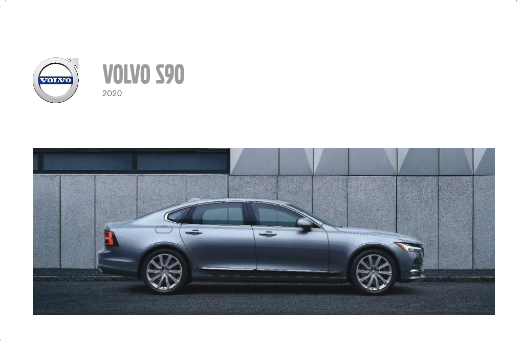 2020 Volvo S90 Brochure.Pdf