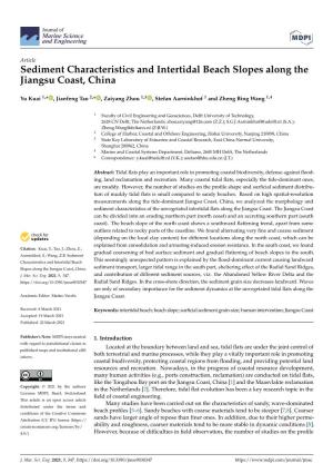 Sediment Characteristics and Intertidal Beach Slopes Along the Jiangsu Coast, China