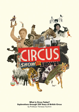 Circus Show of Shows Exhibition Guide