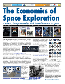 Economic of Space Exploration Study Guide
