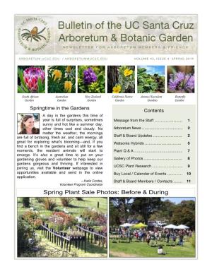 Bulletin of the UC Santa Cruz Arboretum & Botanic Garden