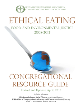 Ethical Eating Study Guide