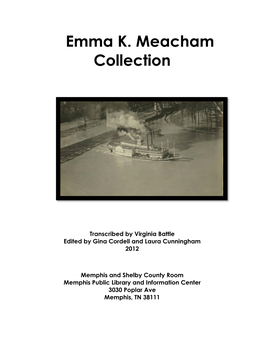 Emma K. Meacham Collection