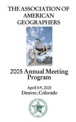 2005 Annual Meeting Program