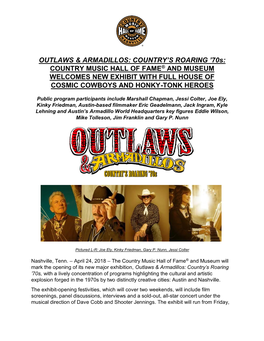 Outlaws & Armadillos