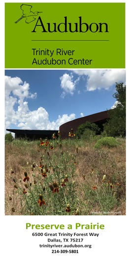 TRAC Preserve a Prairie