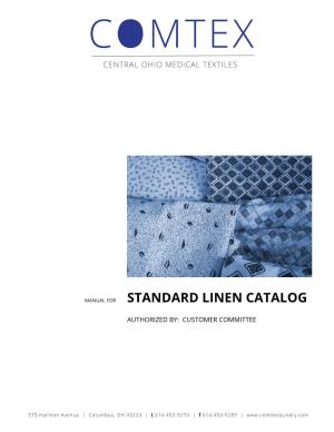 Standard Linen Catalog