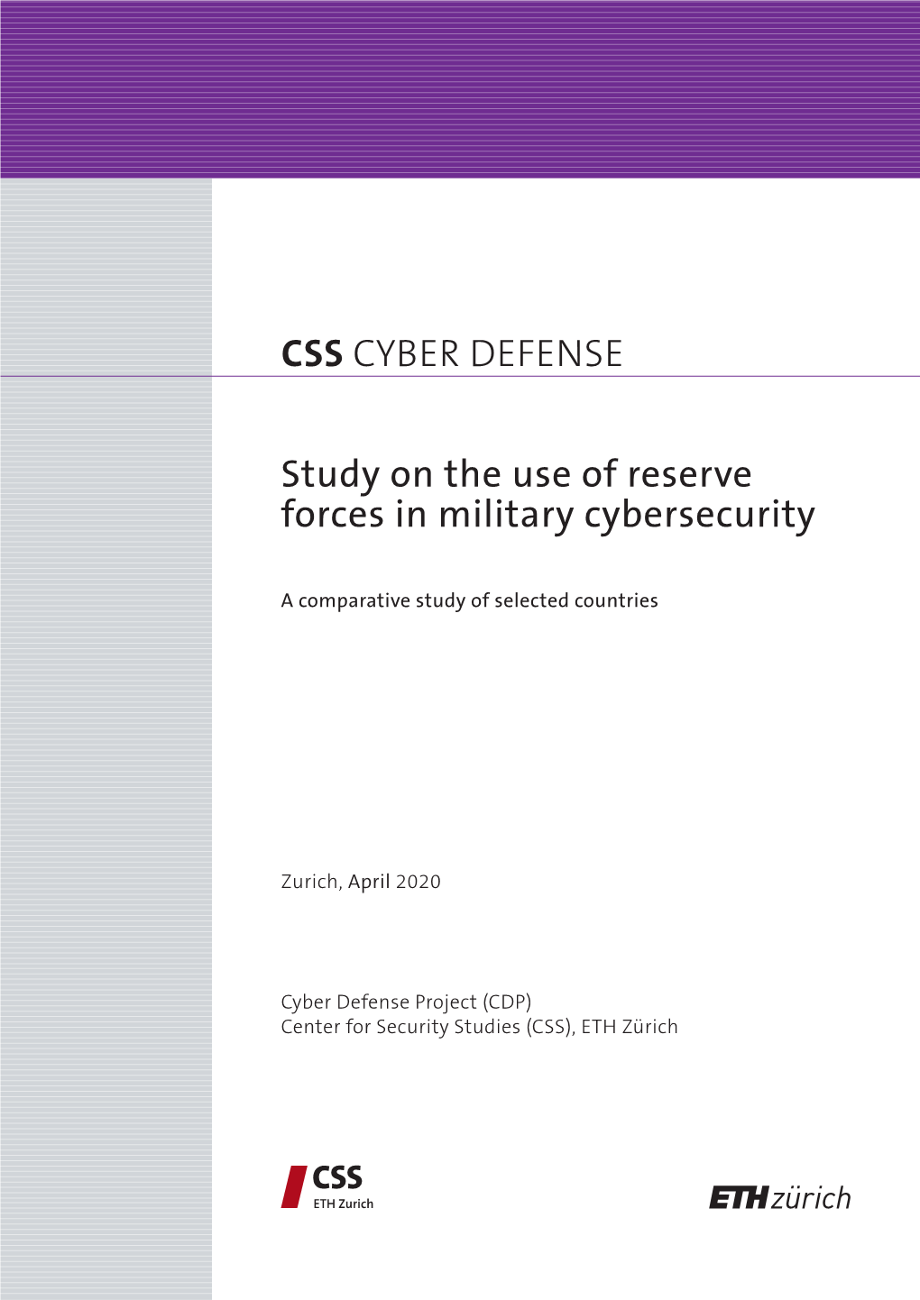 css-cyber-defense-study-on-the-use-of-reserve-forces-in-military-docslib