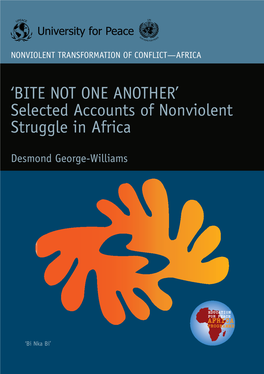 Selected Accounts of Nonviolent Struggle in Africa