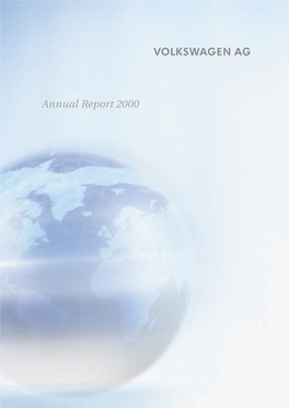 VOLKSWAGEN AG Annual Report 2000