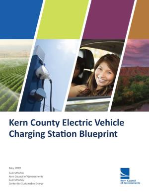 Kern County Electric Vehicle Charging Station Blueprint