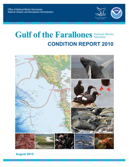 Gulf of the Farallones Sanctuary CONDITION REPORT 2010