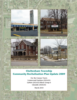 Cheltenham Township Community Revitalization Plan Update 2009