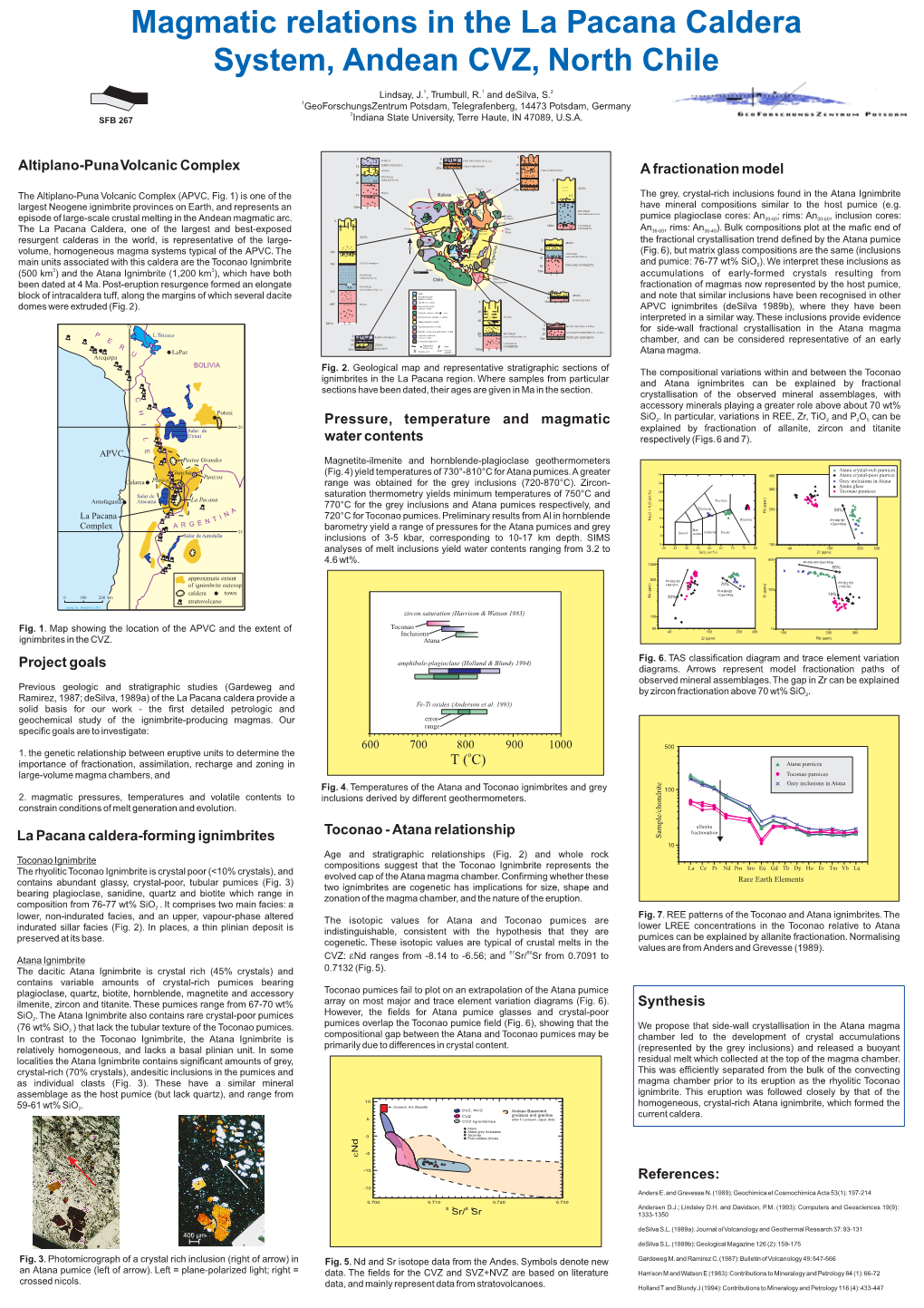 Magmatic Relations in the La Pacana Caldera System, Andean CVZ, North Chile