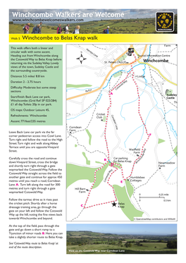 Winchcombe Walkers Are Welcome