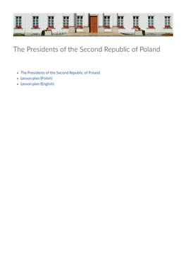 The Presidents of the Second Republic of Poland