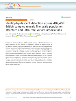 Identity-By-Descent Detection Across 487,409 British Samples Reveals Fine Scale Population Structure and Ultra-Rare Variant Asso