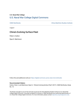 China's Evolving Surface Fleet