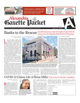 Alexandria Gazette Packet 25 Cents 25 Cents Page, 11 Serving Alexandria for Over 200 Years • a Connection Newspaper April 16, 2020