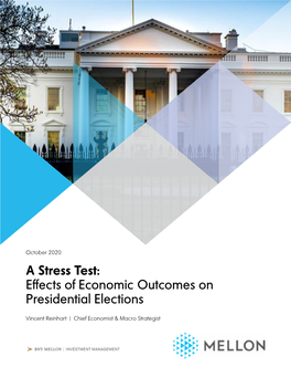Effects of Economic Outcomes on Presidential Elections