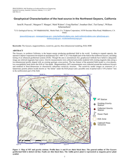 Geophysical Characterization of the Northwest Geysers, California