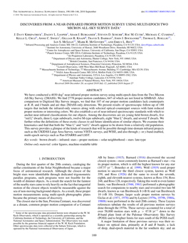 Discoveries from a Near-Infrared Proper Motion Survey Using Multi-Epoch Two Micron All-Sky Survey Data∗