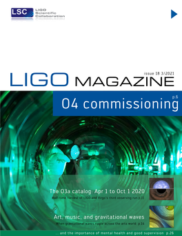 Read the March 2021 Issue of LIGO Magazine